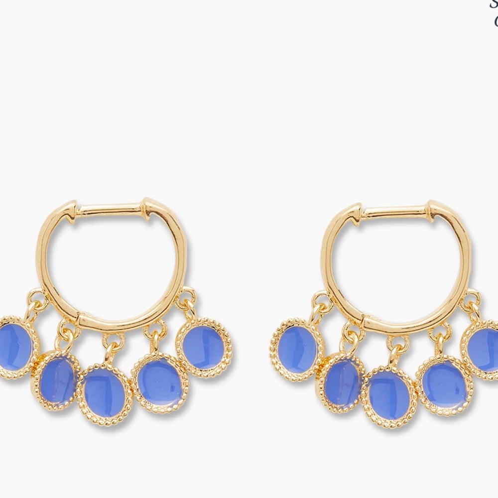 NWT Gorjana Sayulita huggi hoops